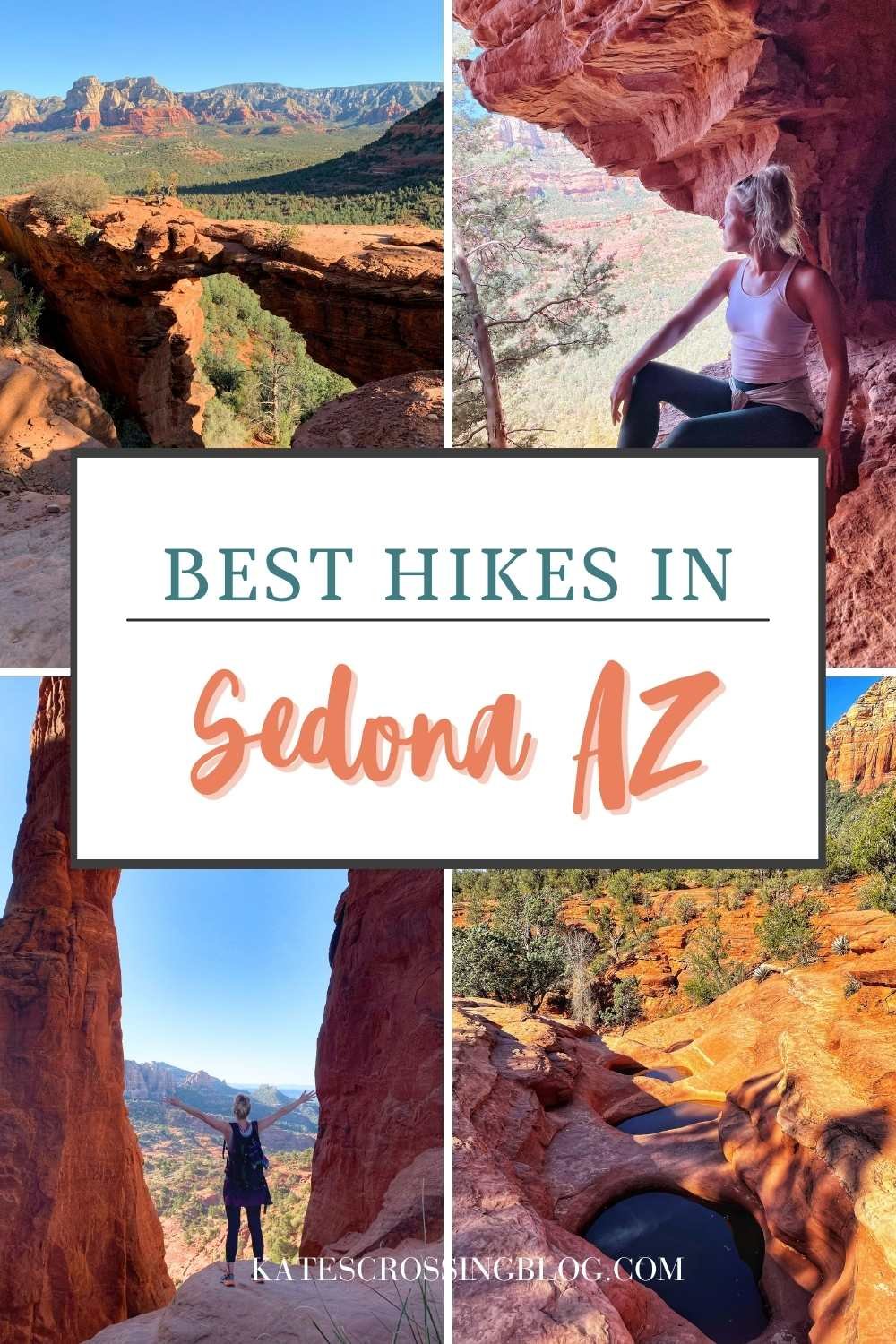 Best hikes in Sedona pin
